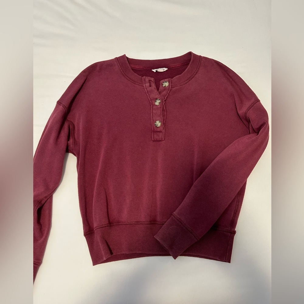 Maroon sweater!
